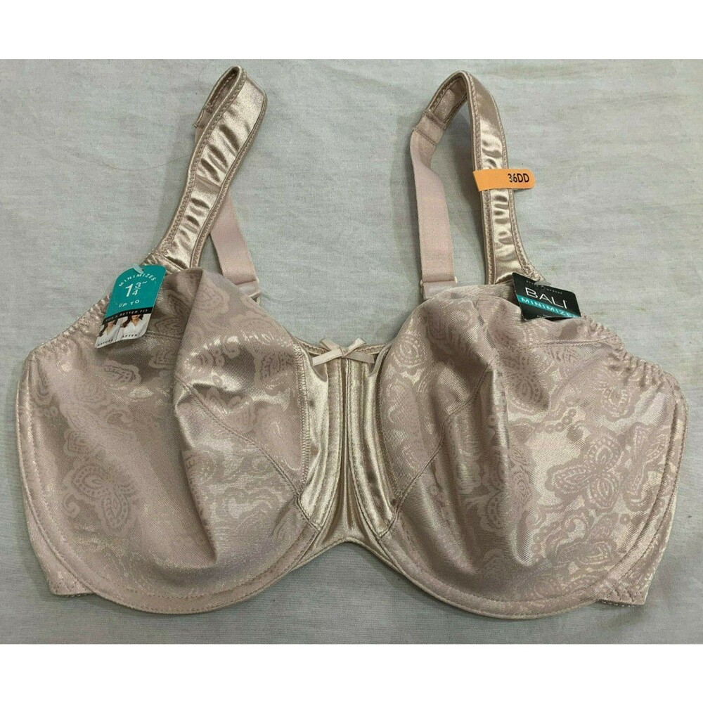 NWT BALI MINIMIZER WOMENS UNDERWIRE BRA SIZE 36DD 3562